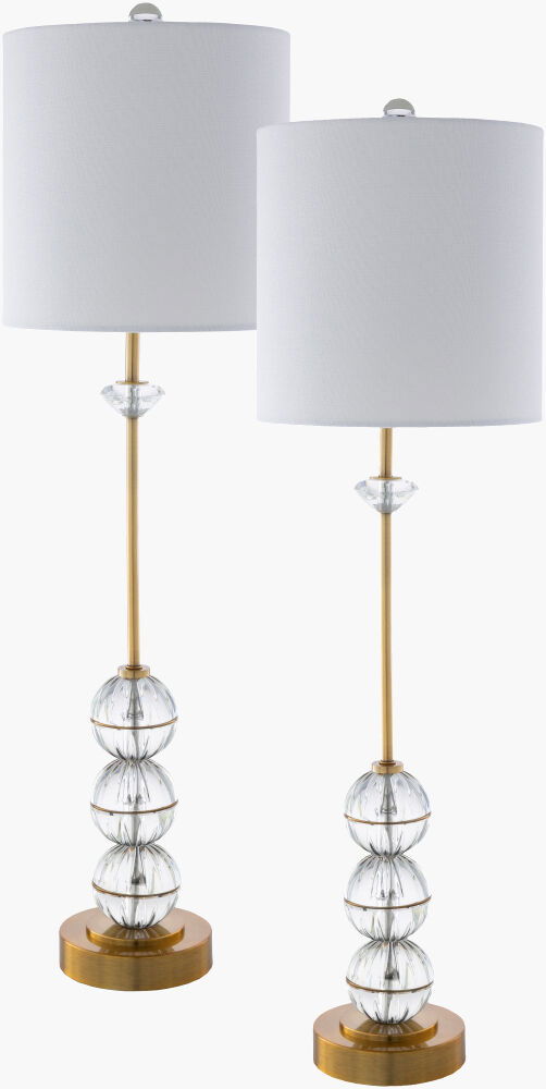 Grantley Buffet Table Lamp, by Surya, 10" width x 34" height