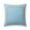 Rifle Paper Co. x Loloi Estee Border Pillow, Decorative Pillow, 22" length x 22" width thumbnail 1