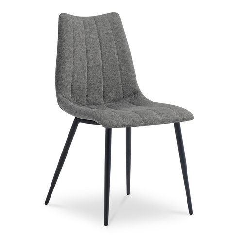 Alibi Dining Chair Dark Grey-set Of Two