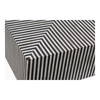Terning Coffee Table Black And White, by Moe's Home, 40" width x 12" height x 40" depth thumbnail 4