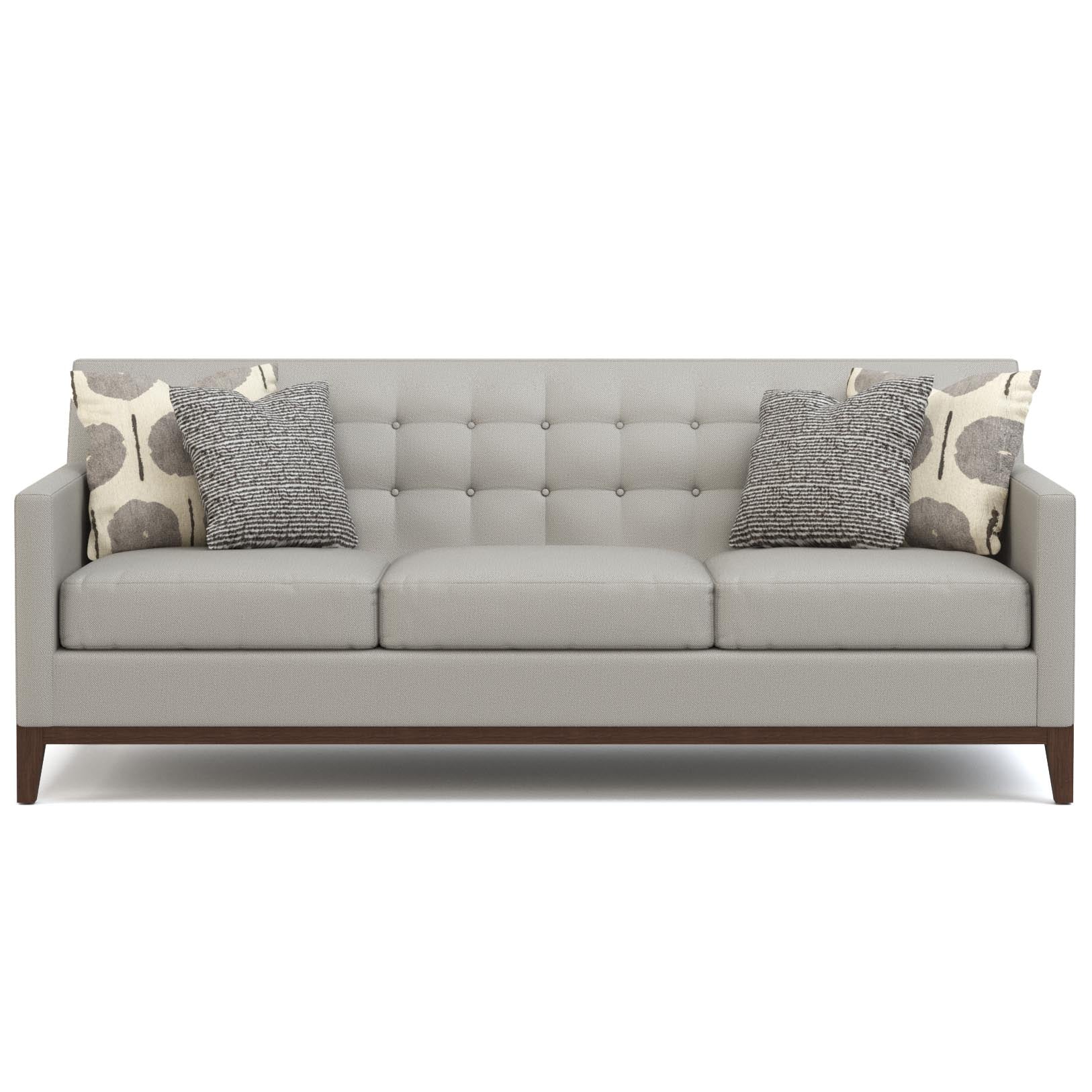 Walnut Grove 82-inch Tufted Back Sofa, Sofas & Sectional by Stickley, 82" width x 33" height x 37" depth View 2
