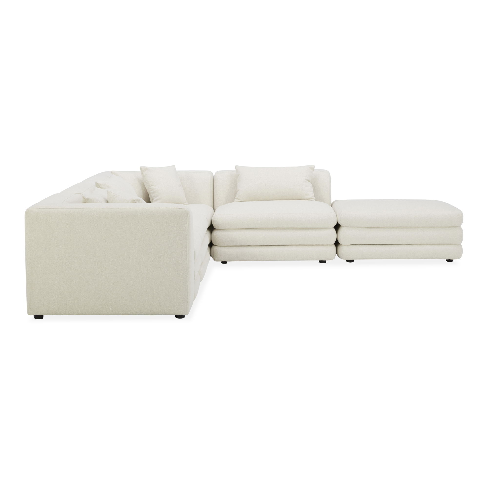 Lowtide Dream Modular Sectional Warm White large image 