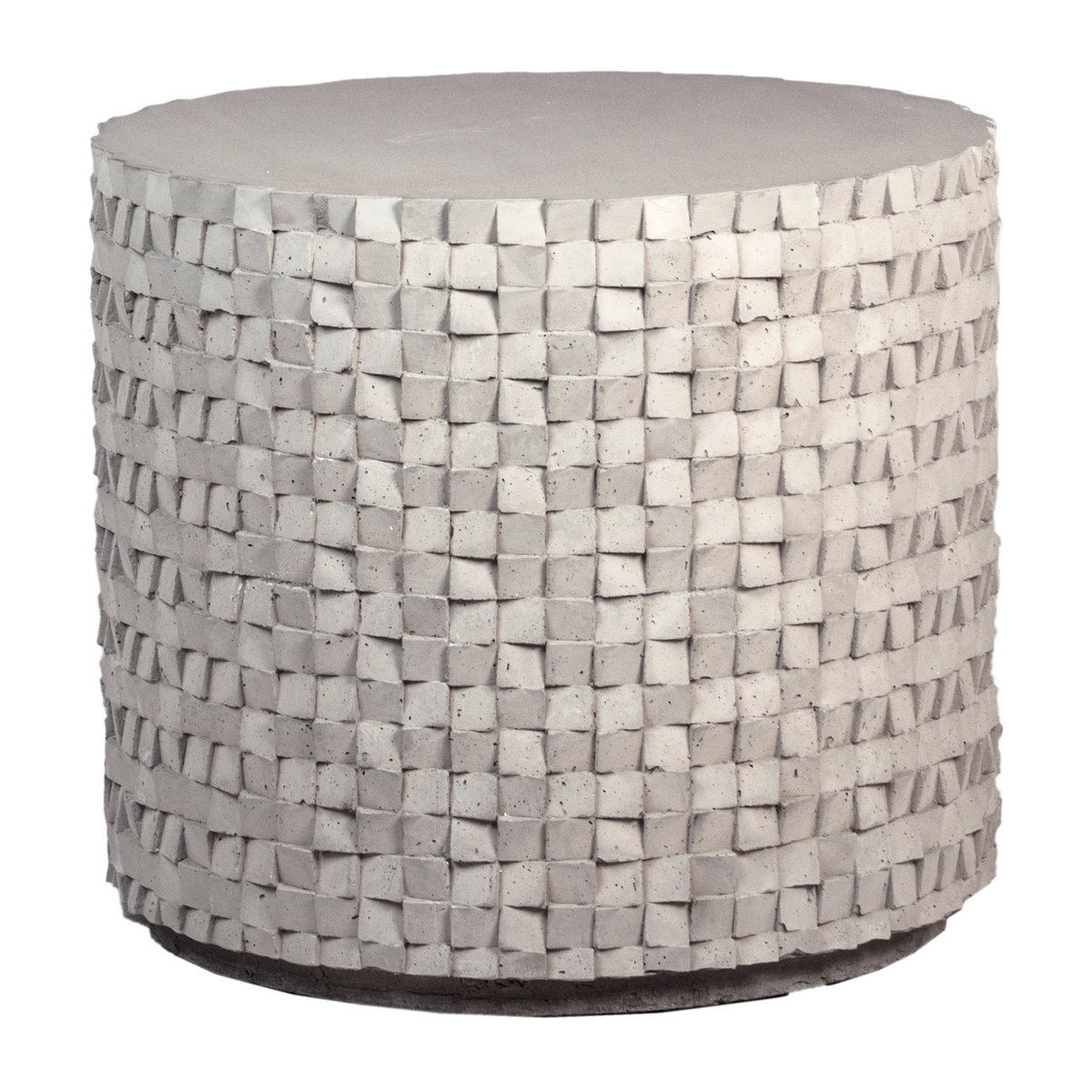 Natsu Outdoor Side Table, Side & End Table by Dovetail, 22" width x 21" height x 22" depth View 1