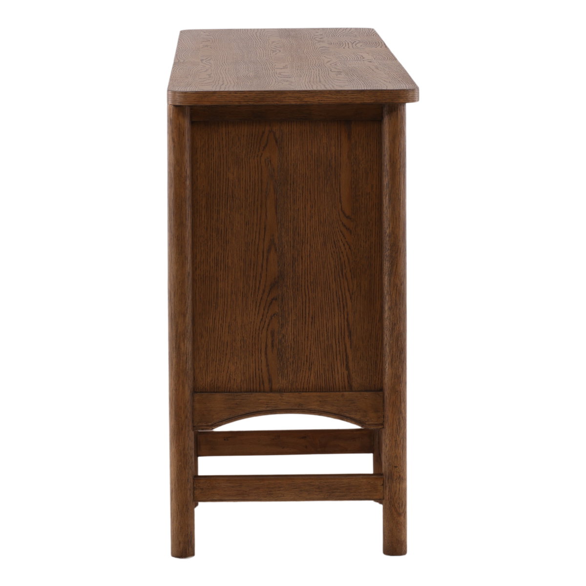 Phoebe Sideboard Dark Brown, Sideboards & Buffet by Dovetail, 78" width x 34.25" height x 18.1" depth View 3