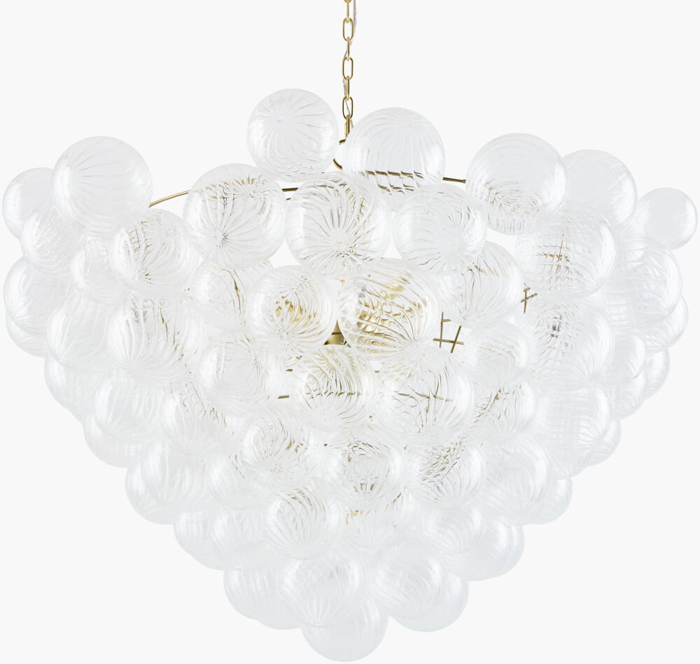 Noira Chandelier, by Surya, 46" length x 46" width x 34" height