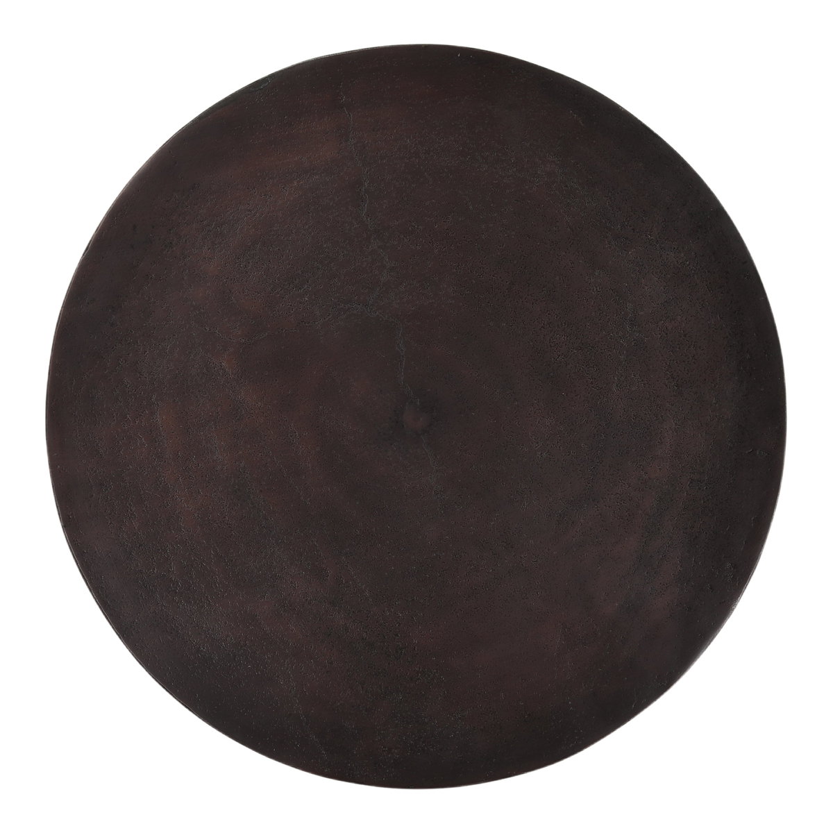 Wilhemina Side Table Copper, Side & End Table by Dovetail, 19" width x 22" height x 19" diameter x 19" depth View 2