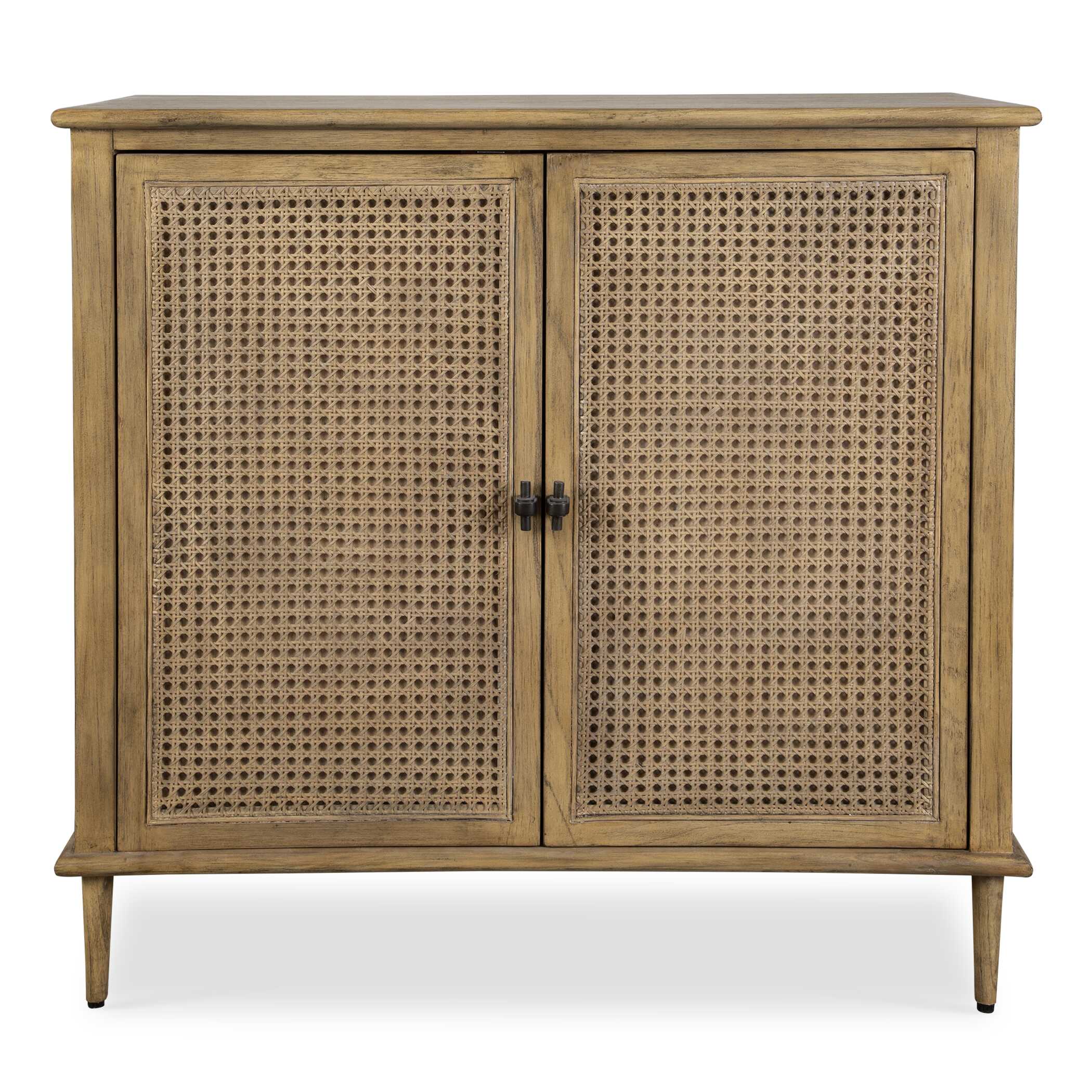 Coast 2 Door Rattan Cabinet, Furniture by Uttermost, 36" width x 34" height x 16" depth View 1