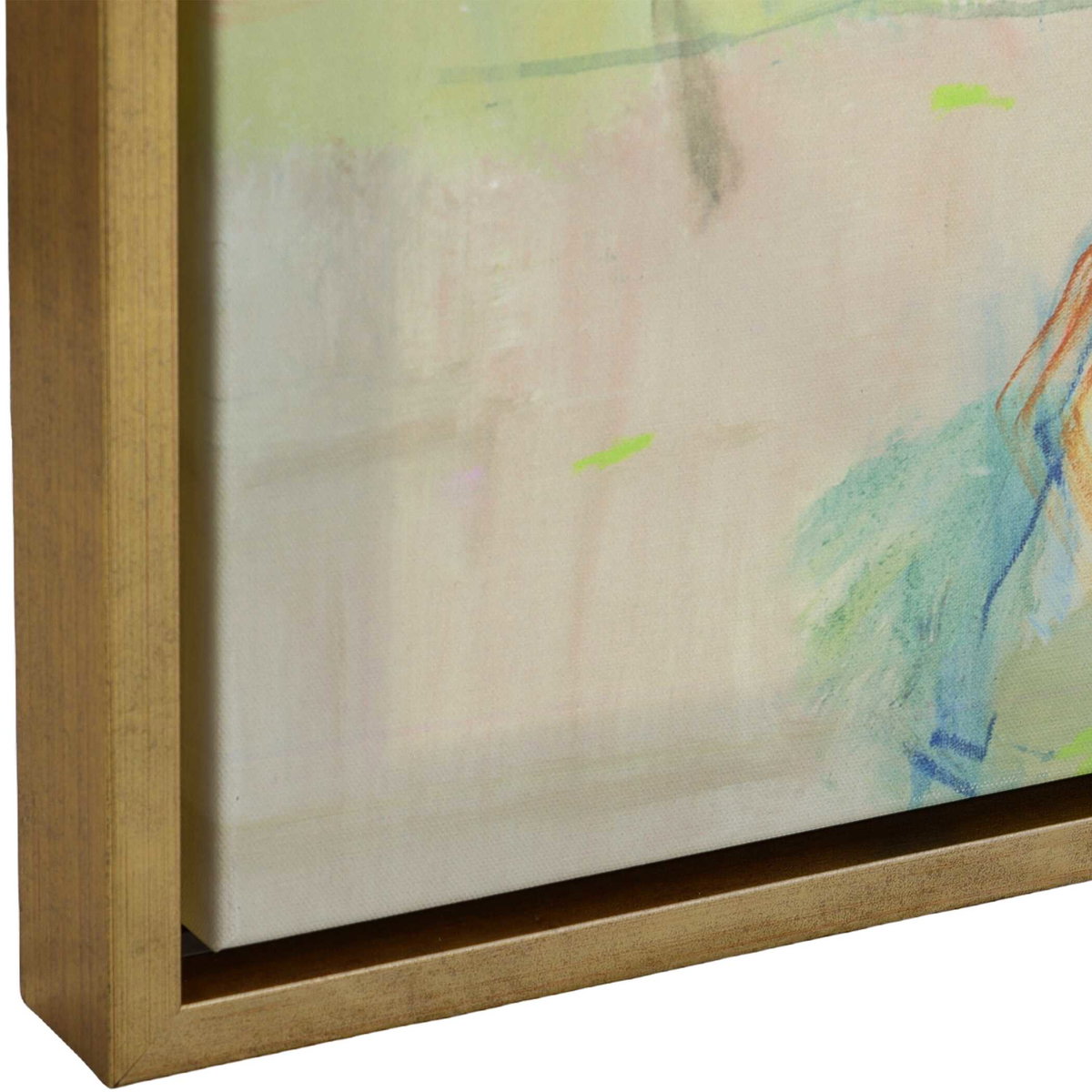 Party Time Framed Abstract Art, by Uttermost, 41.75" width x 41.75" height x 2" depth View 6