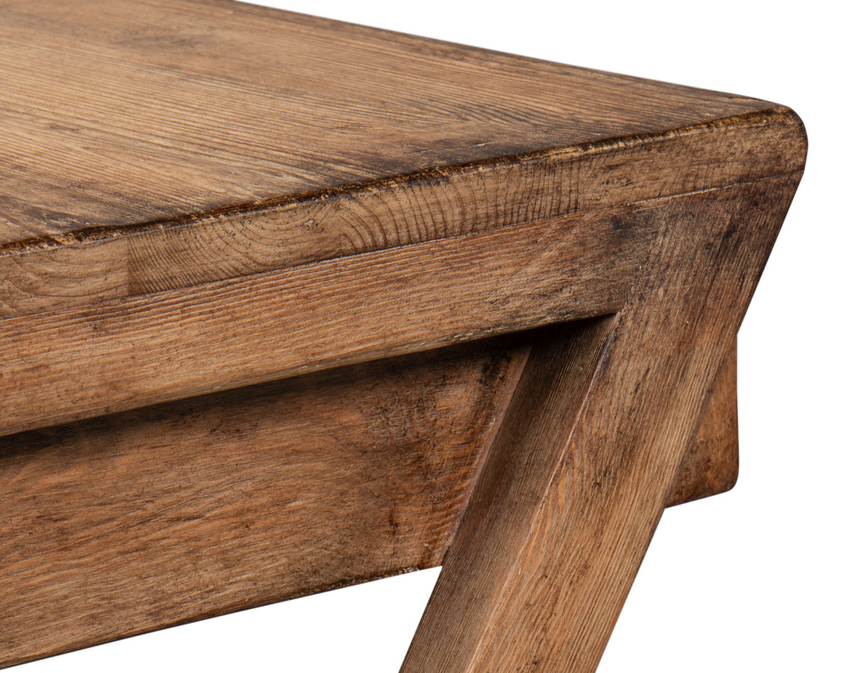 Kitchen Desk  Brown, by Sarreid, 1'10" length x 4'3" width x 2'8" height View 5