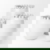 Basin Medium Off-White Glazed Vase thumbnail 10