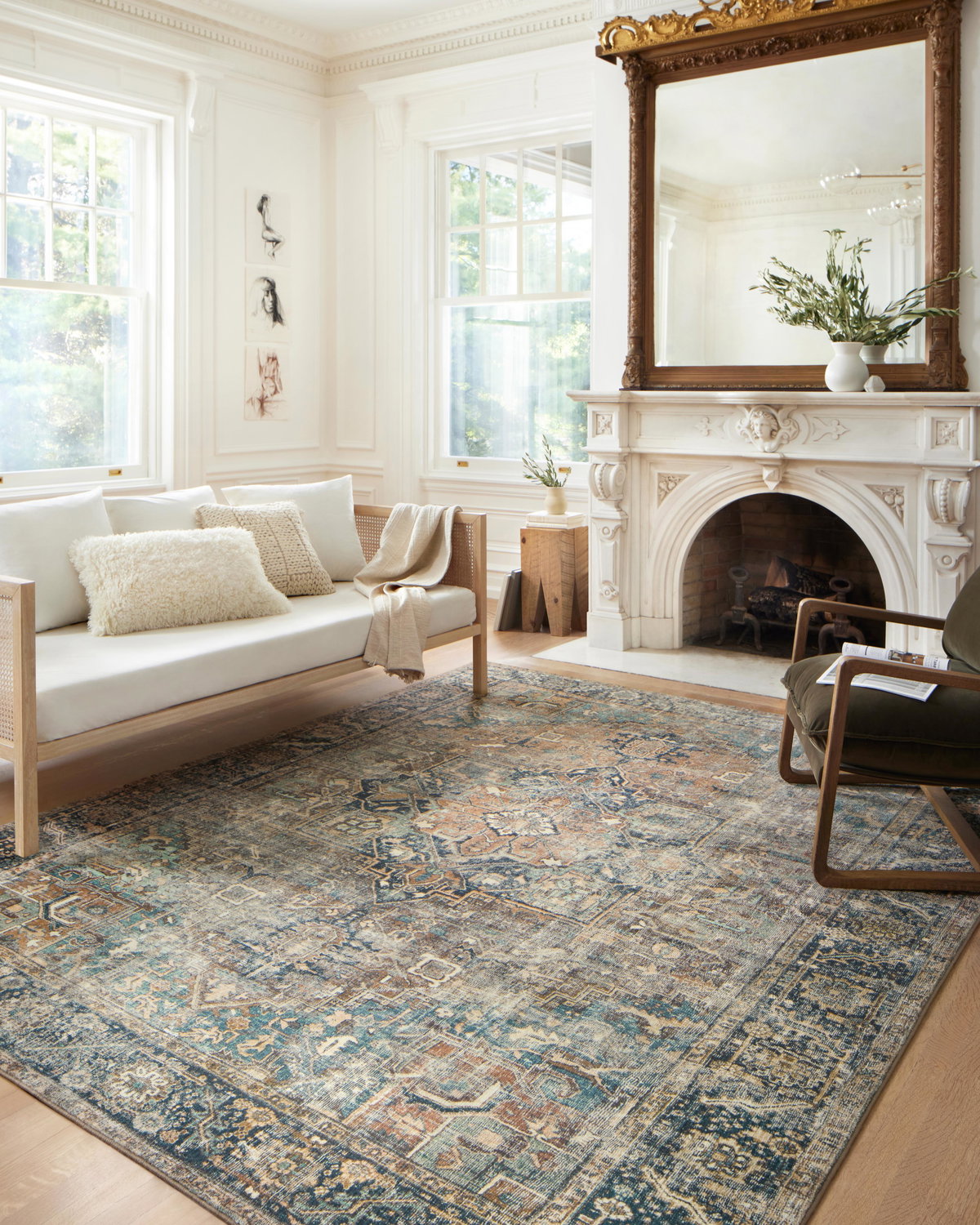 Loloi II Margot Rug, 2'6" length x 7'6" width View 3