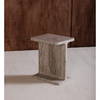 Tullia Accent Table Taupe, Side & End Table by Moe's Home, 15" width x 18" height x 12" depth thumbnail 9