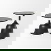 Talulla  Matte Black Metal Accent Table thumbnail 7
