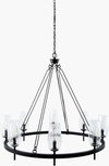 Merivelle Chandelier, by Surya, 36" length x 36" width x 35" height thumbnail
