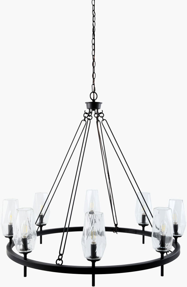 Merivelle Chandelier, by Surya, 36" length x 36" width x 35" height