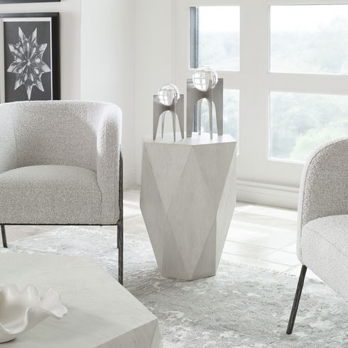Volker White Side Table