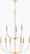 Belden Chandelier, by Surya, 32" length x 32" width x 46" height thumbnail