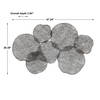 Ripley Metal Leaf Wall Art, by Uttermost, 47" width x 31" height x 3" depth thumbnail 3