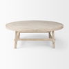 Rosie   Round Blonde Wood Coffee Table thumbnail 5