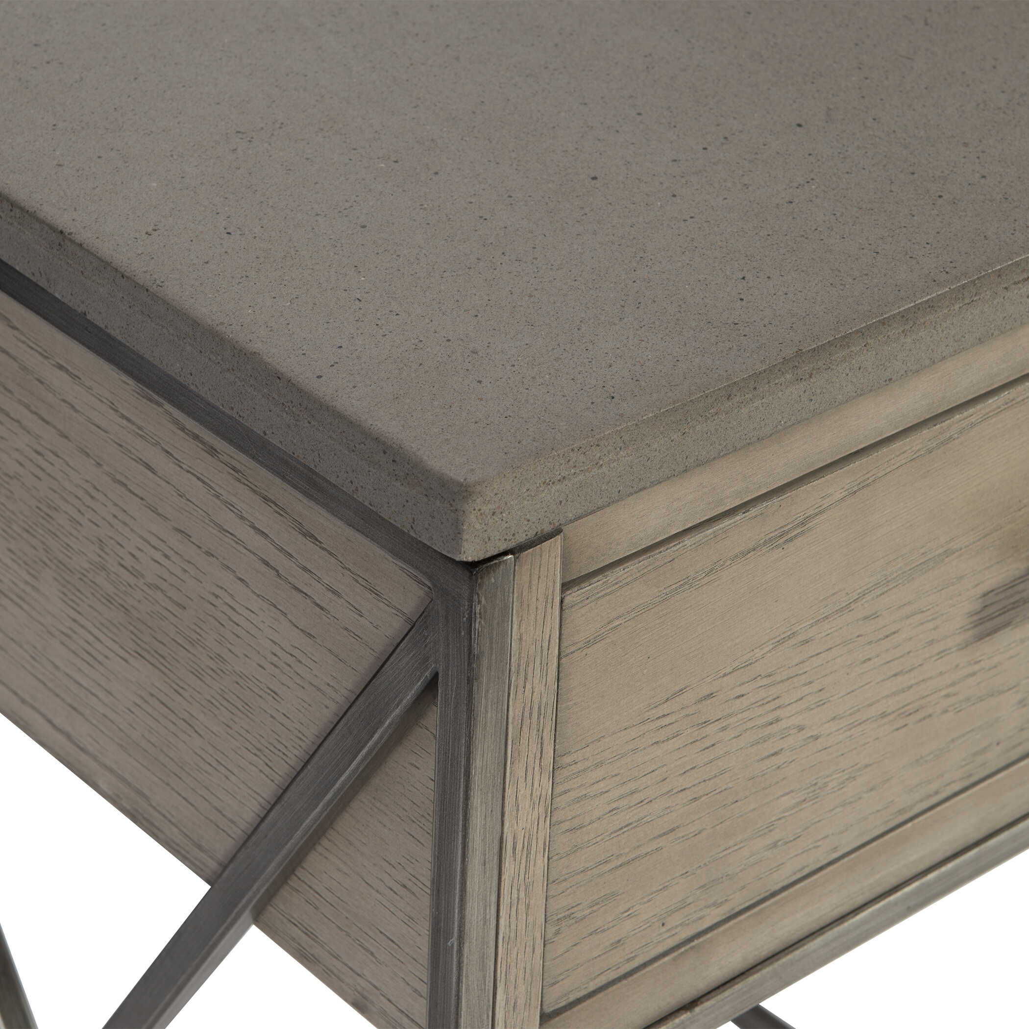 Cartwright Gray Side Table large image 