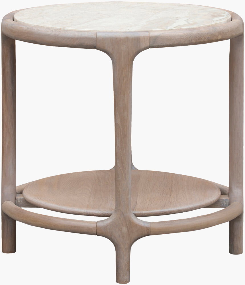 Eve End Table, Side & End Table by Surya, 22" width x 22" height