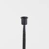 Porter  Medium Black Iron Candle Holder, Candles & Candle Holder by Mercana, 5" length x 5" width x 18" height thumbnail 7