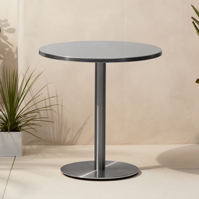 Online Designer Patio Watermark Stainless Steel Outdoor Bistro Table