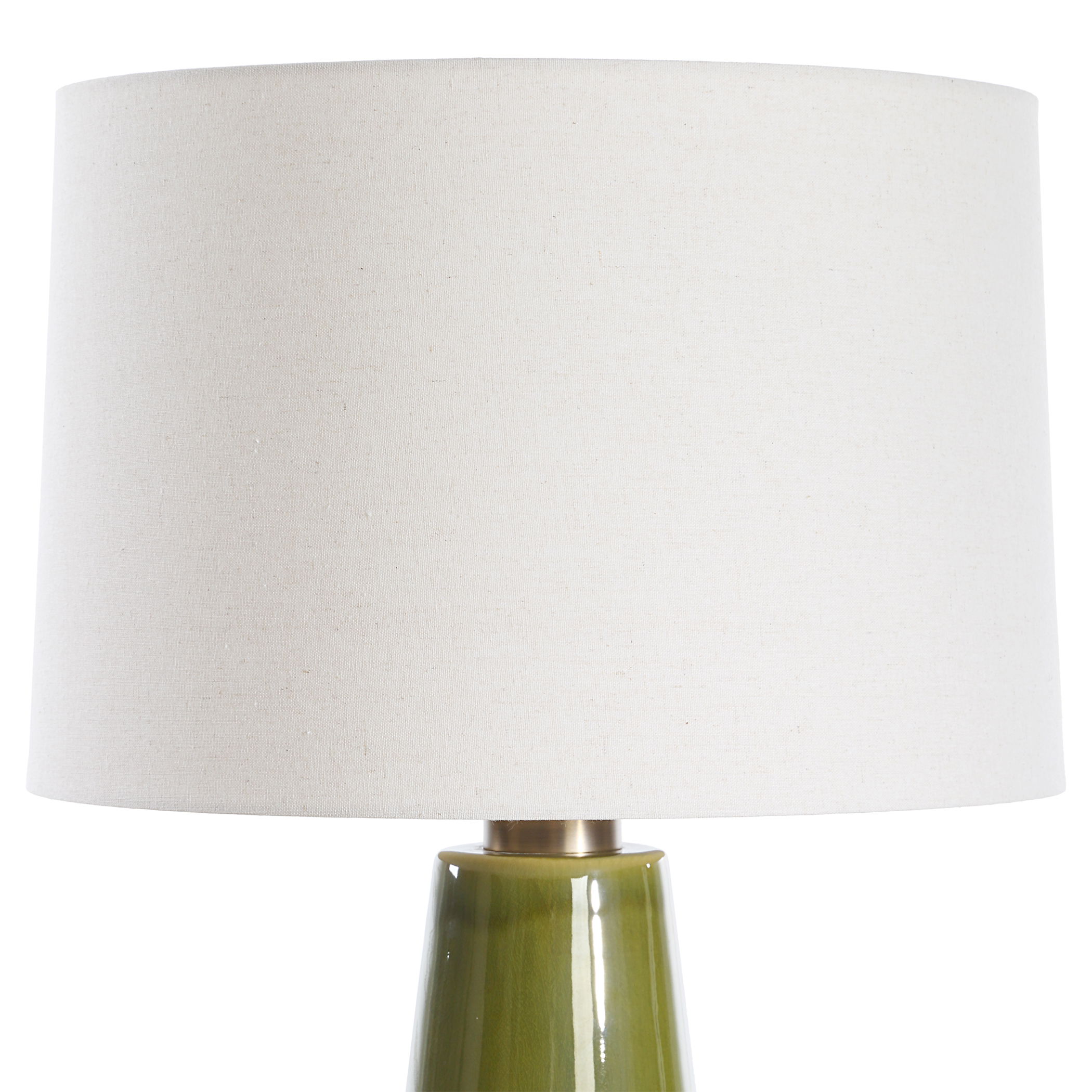 Kelley Moss Green Table Lamp large image 