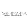 Faith, Hope & Love Peel & Stick Quotable, by York Wall, 1'1.2" length x 9.75" width x 0.02" depth thumbnail