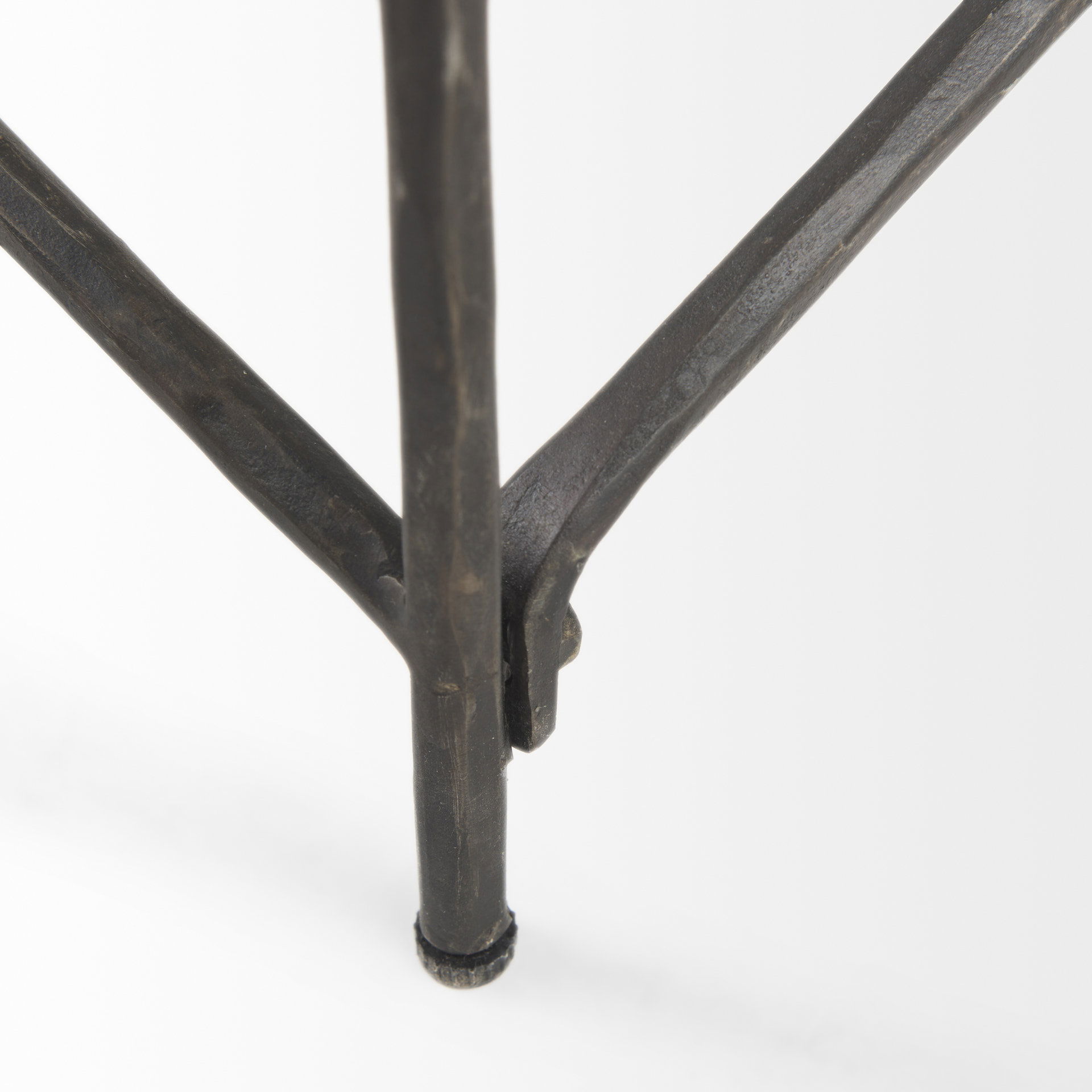 Lorlei I 53.0 X 35.0 X 15.5 White Marble Top with X-Shaped Gray Iron Base Coffee Table, by Mercana, 53" length x 35" width x 15.5" height View 8