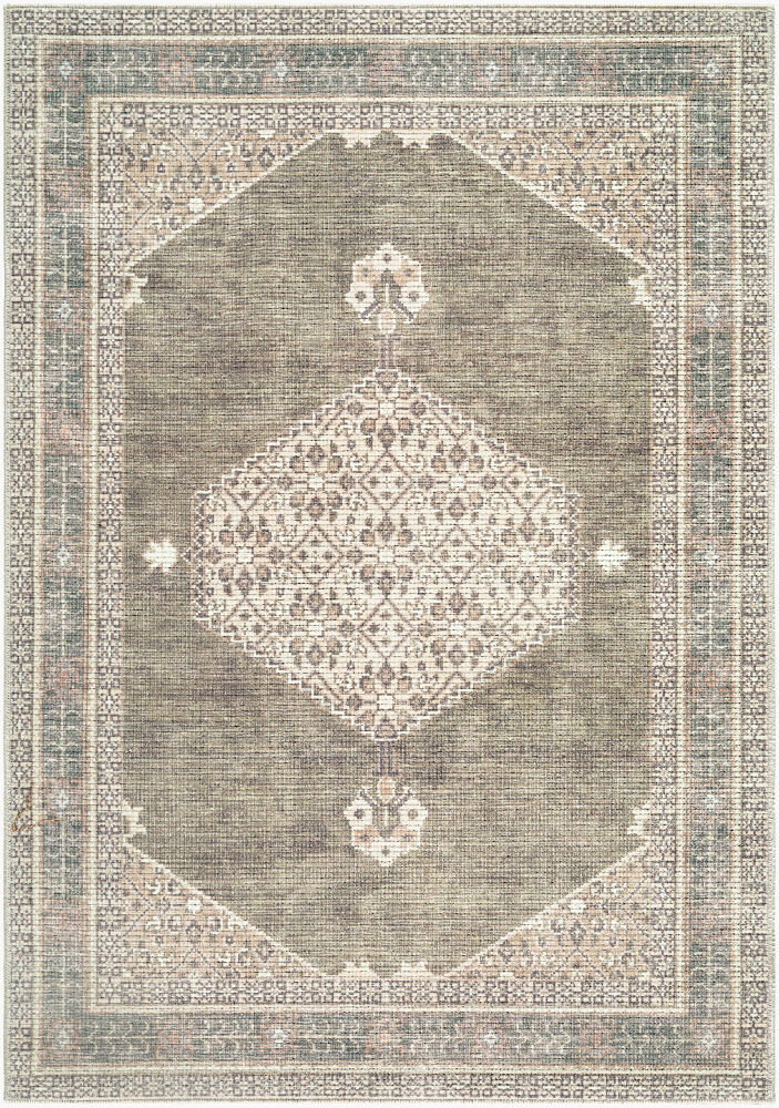 Lila Machine Woven Rug, by Surya, 5'6.93" length x 3'11.24" width