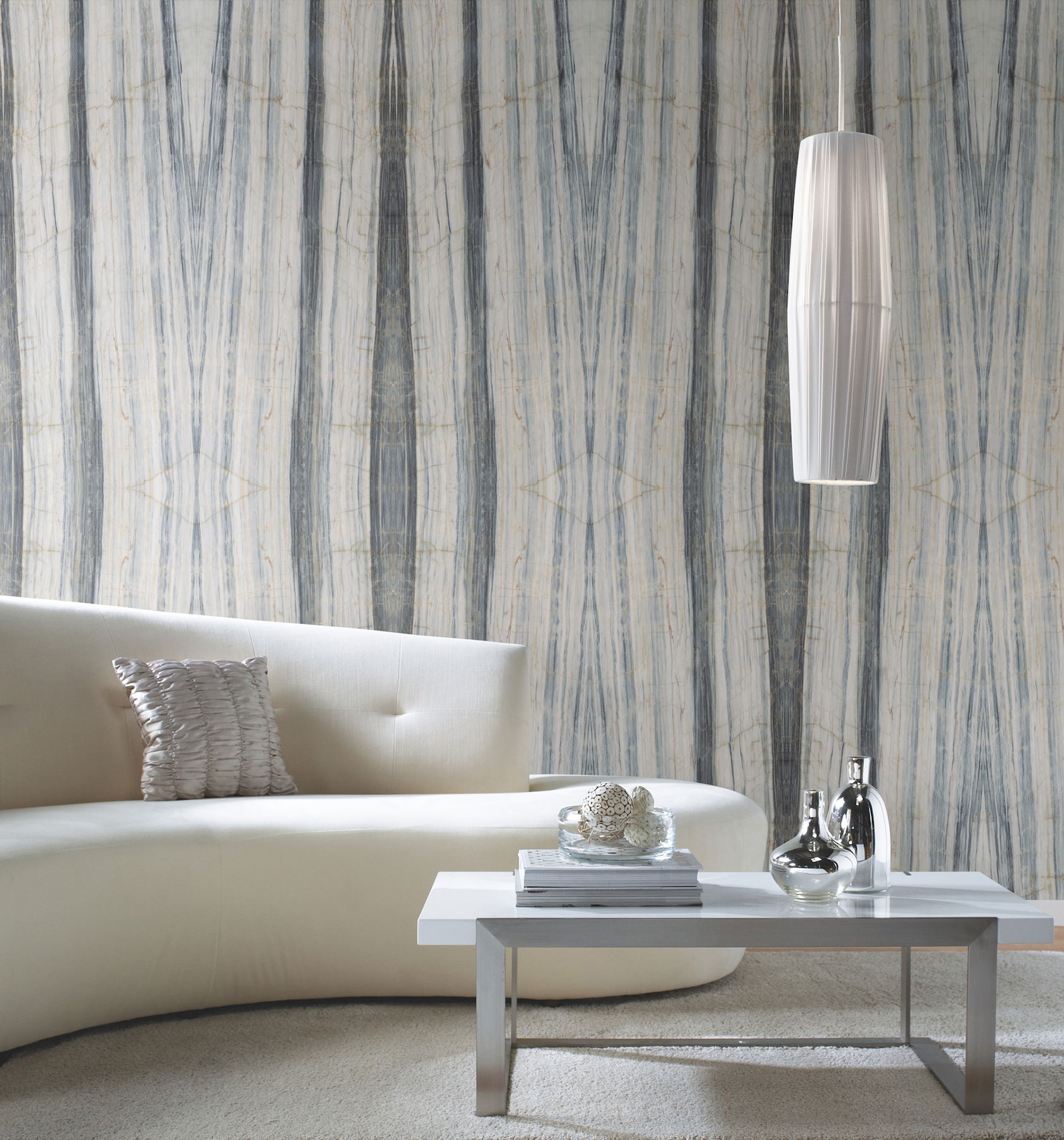 Spanish Marble Blue Peel & Stick Mural large image 