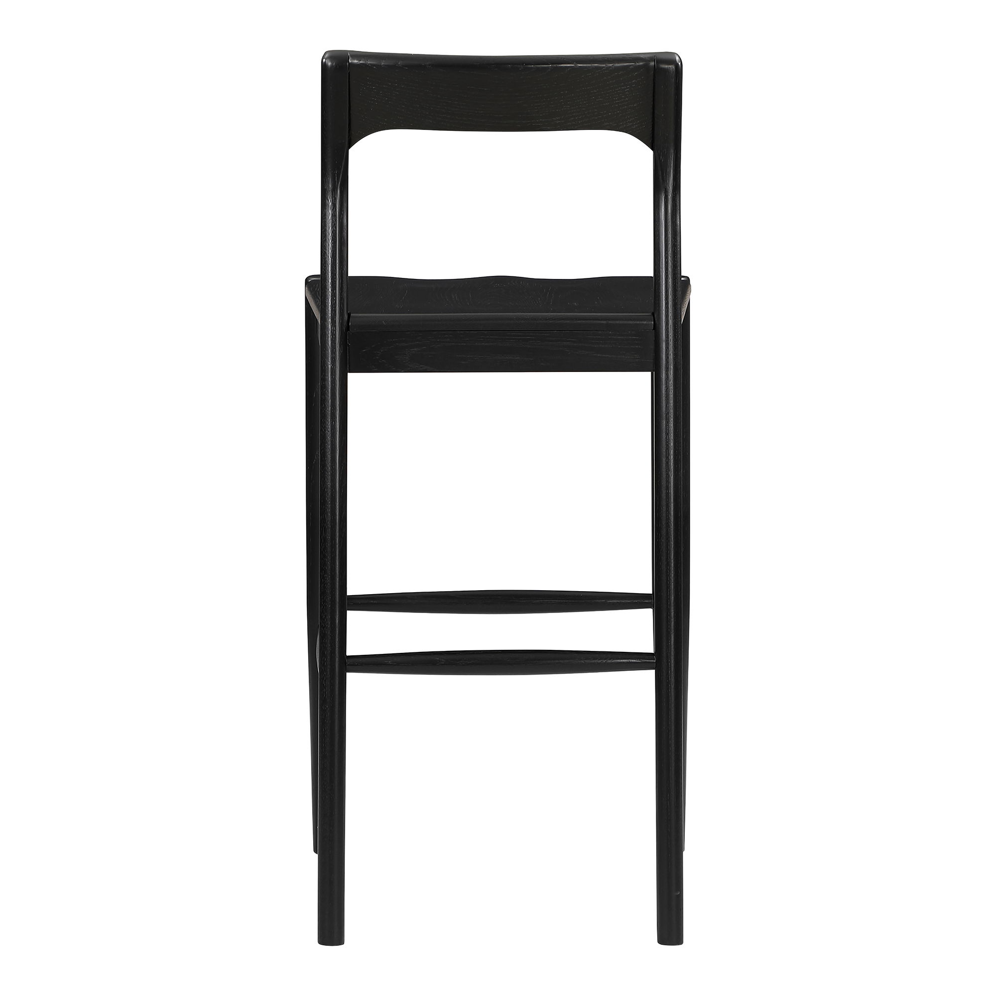 Owing Barstool Black, Counter & Bar Stool by Moe's Home, 19.5" width x 42" height x 20" depth View 4
