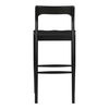 Owing Barstool Black, Counter & Bar Stool by Moe's Home, 19.5" width x 42" height x 20" depth thumbnail 4