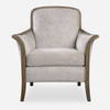 Brittoney Taupe Armchair, Accent Chair by Uttermost, 32" width x 35" height x 30.5" depth thumbnail 1