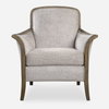 Brittoney Taupe Armchair, Accent Chair by Uttermost, 32" width x 35" height x 30.5" depth thumbnail 1