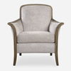 Brittoney Taupe Armchair thumbnail 0