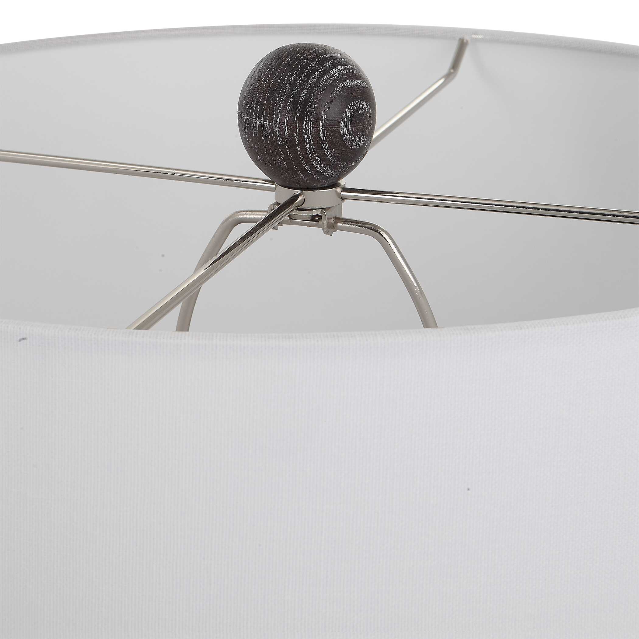 Timber Carved Wood Table Lamp, by Uttermost, 17" width x 24" height x 17" depth View 8