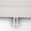 Halston 4 Piece (with 1 x Ottoman) Oatmeal Chaise Sofa Set thumbnail 9