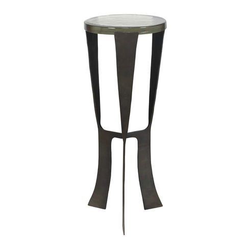 Renaud Dark Bronze Drink Table