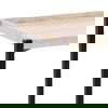 Rice End Table Travertine thumbnail 4