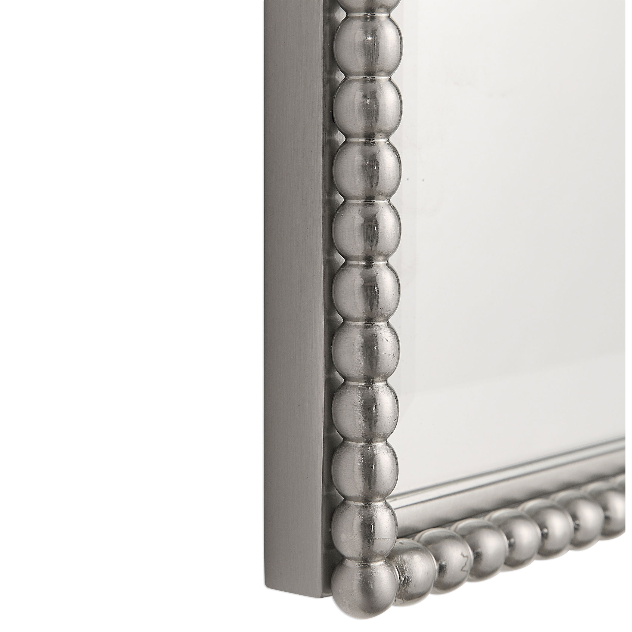 Sherise Brushed Nickel Mirror large image 