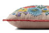 Rifle Paper Co. x Loloi Vintage Garden Pillow, Decorative Pillow, 18" length x 18" width thumbnail 3