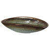 Iroquois Green Glaze Bowl, Decorative Tray by Uttermost, 15.75" width x 3.5" height x 7.5" depth thumbnail 1