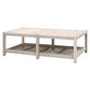 Wrap Outdoor Coffee Table, by Essentials for Living, 56.25" width x 17.75" height x 32.25" depth thumbnail 2