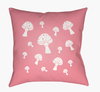 Mushrooms Accent Pillow, Decorative Pillow by Surya, 20" length x 20" width thumbnail