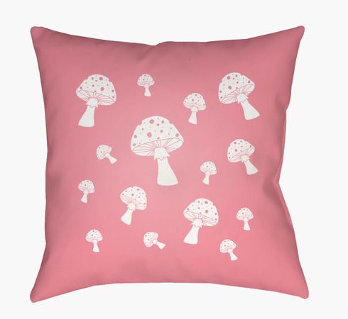 Mushrooms Accent Pillow