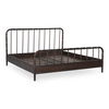 Vivian Queen Bed Dark Brown, by Moe's Home, 63.95" width x 45" height x 84.45" depth thumbnail 4