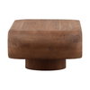 Ronin Coffee Table Brown, by Dovetail, 58" width x 15.5" height x 28" depth thumbnail 3