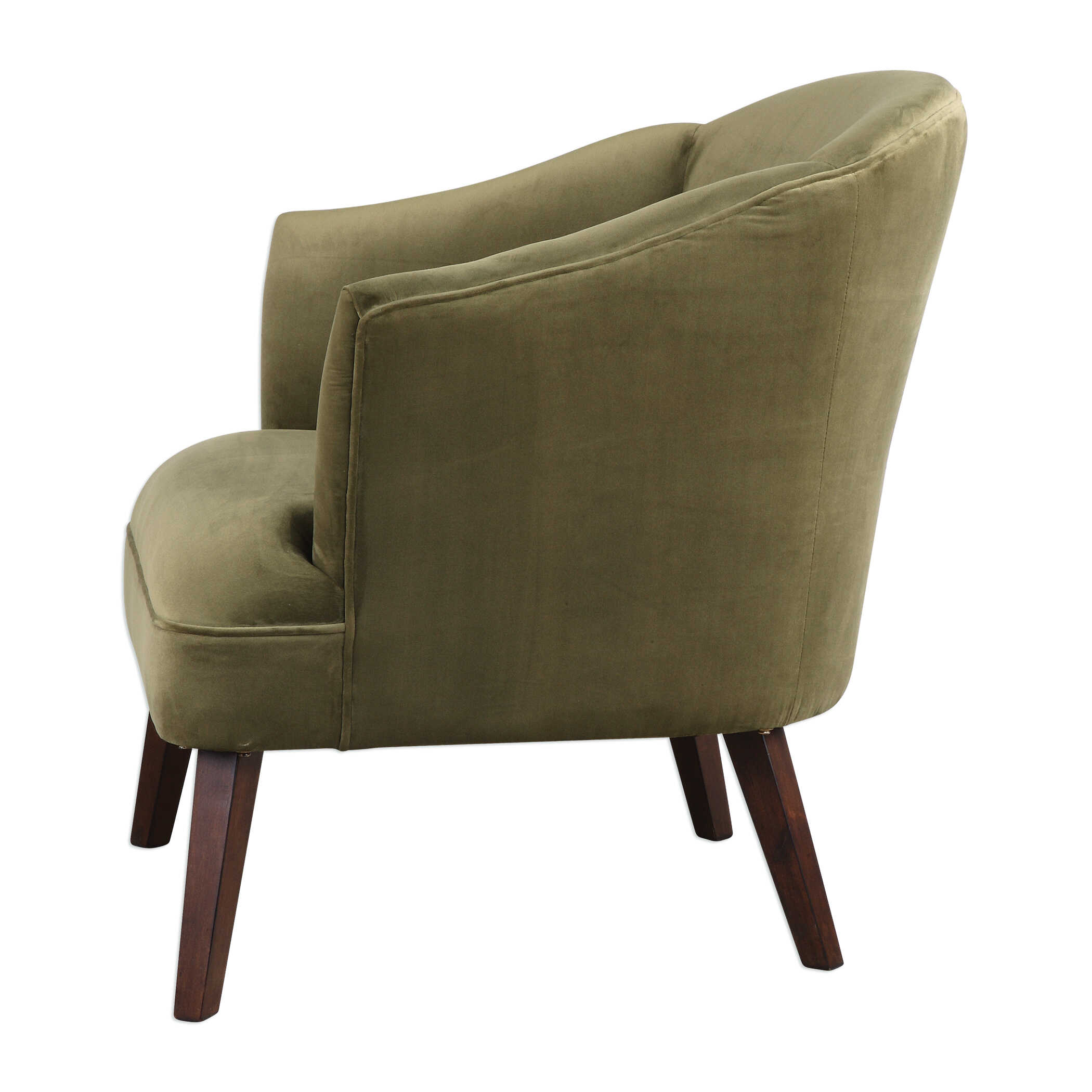 Conroy Olive Accent Chair, Furniture by Uttermost, 30" width x 31" height x 31" depth View 4